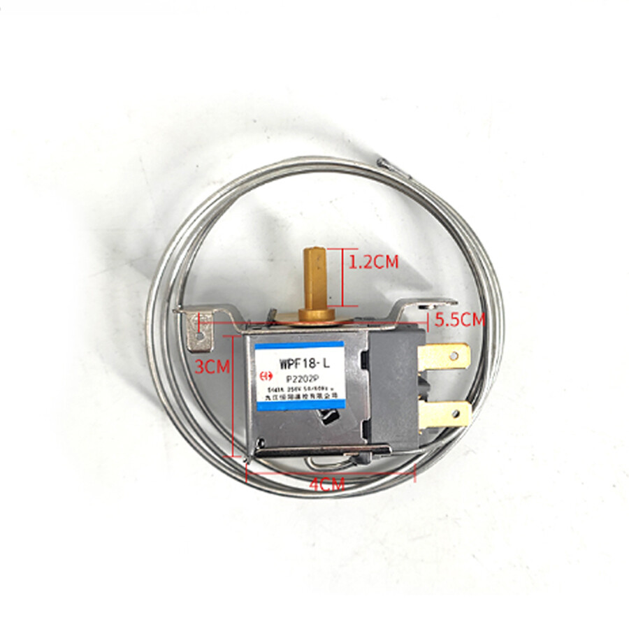 1Pc WDF18-L Universal 2 Pins Refrigerator Freezer Temperature Controller Switch