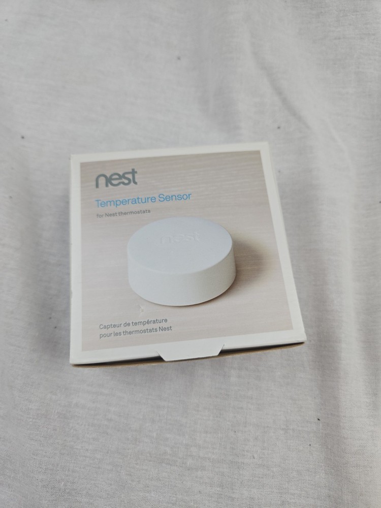 Google Nest Temperature Sensor - Smart Home Thermostat Sensor