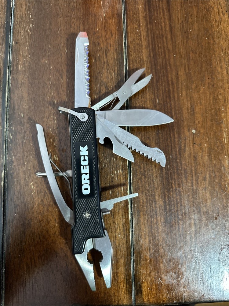 ORECK 15 Function Multitool / Knife +FAST SHIPPING!