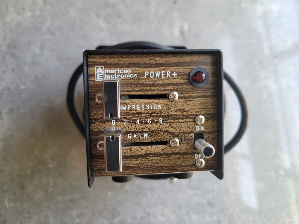 American Electronics AE 95-334 Speech Processor Compression Gain Ham Radio NOS