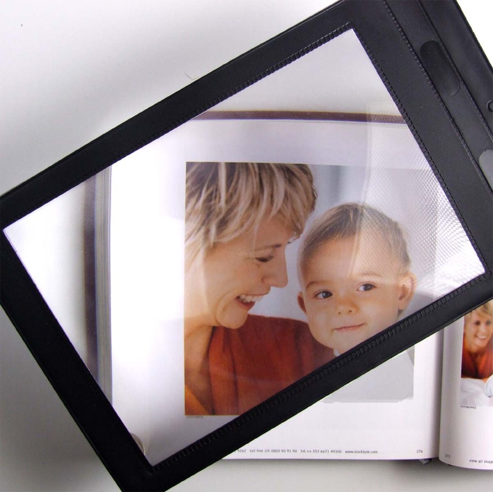 A4 Complete Page Magnifier Sheet Lens Magnifier Reading Aid 3X Big