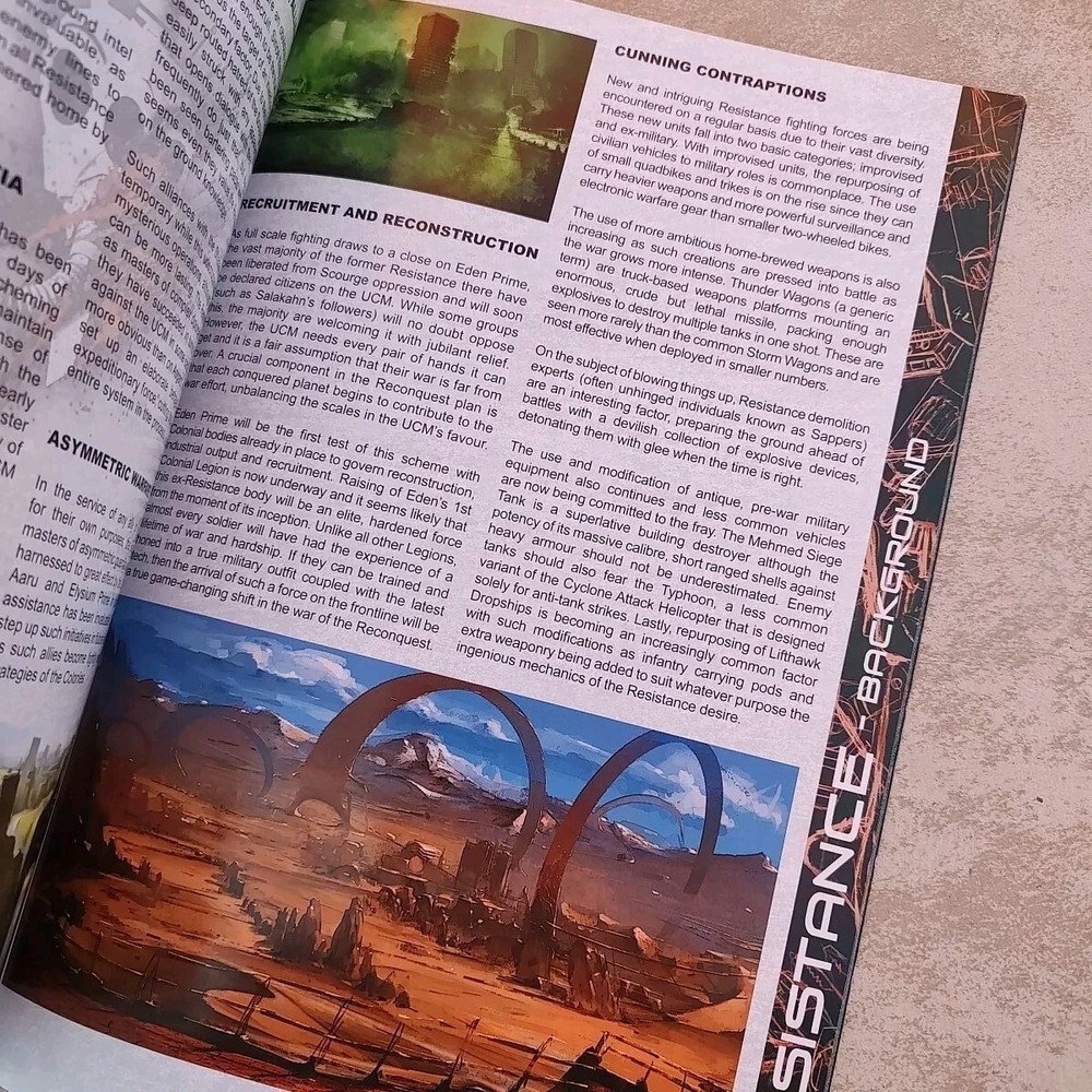 Hawk Wargames Dropzone Commander Reconquest: Phase 2 Guidebook