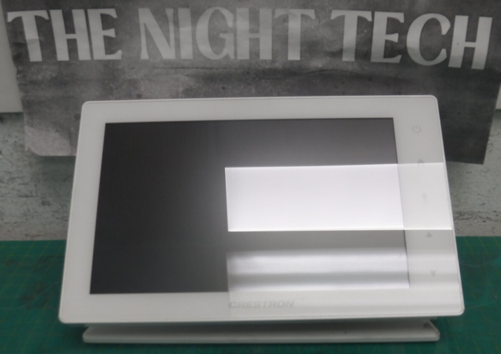 Crestron TSW-752-W-S White Touch Screen Panel w/ Table Top Mount