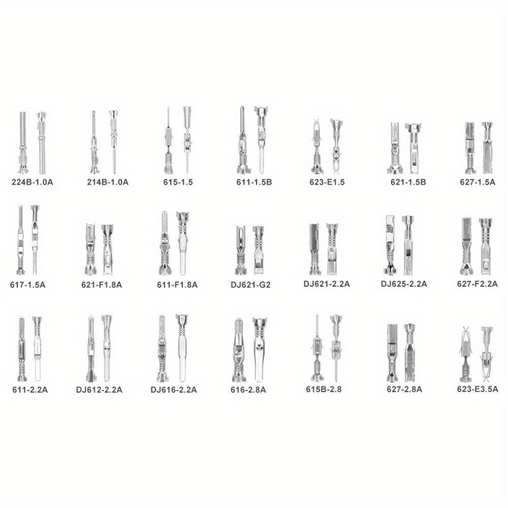 420PCS Connector Pins 21 Types Electrical Wire Terminal Kit,18PCS Extractor Tool
