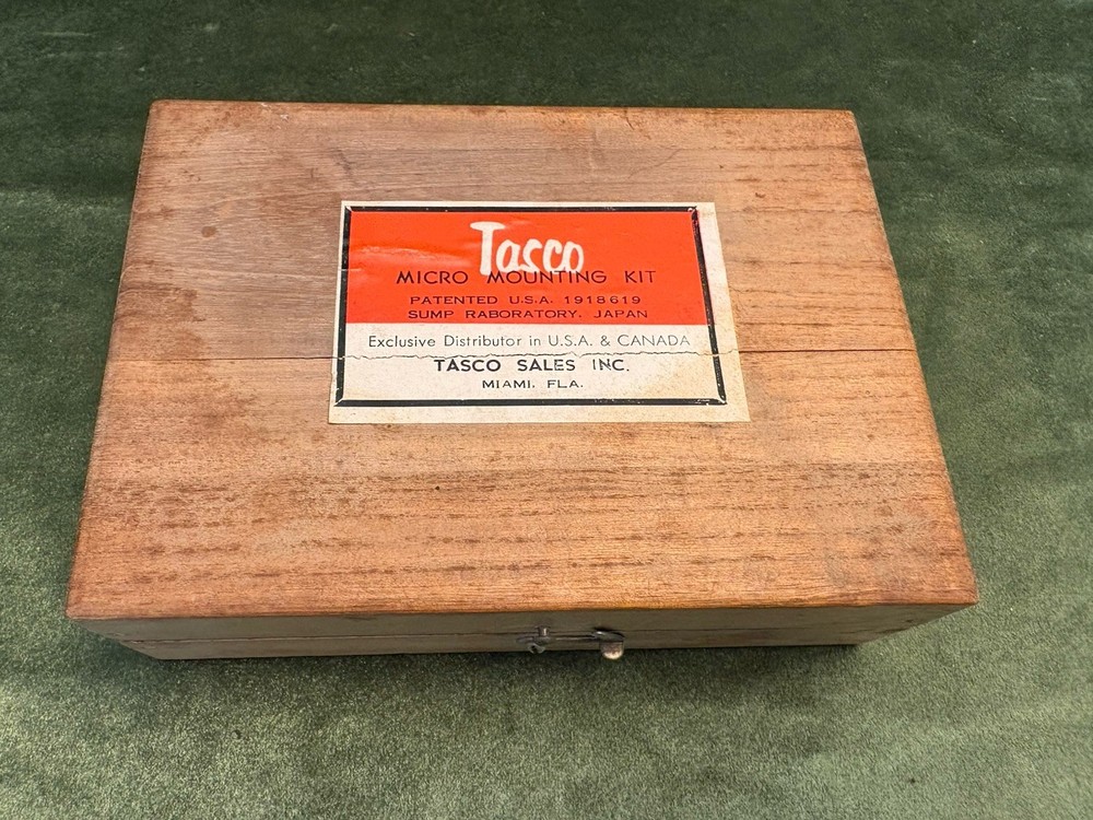 Vintage Tasco Microscope Mounting Kit