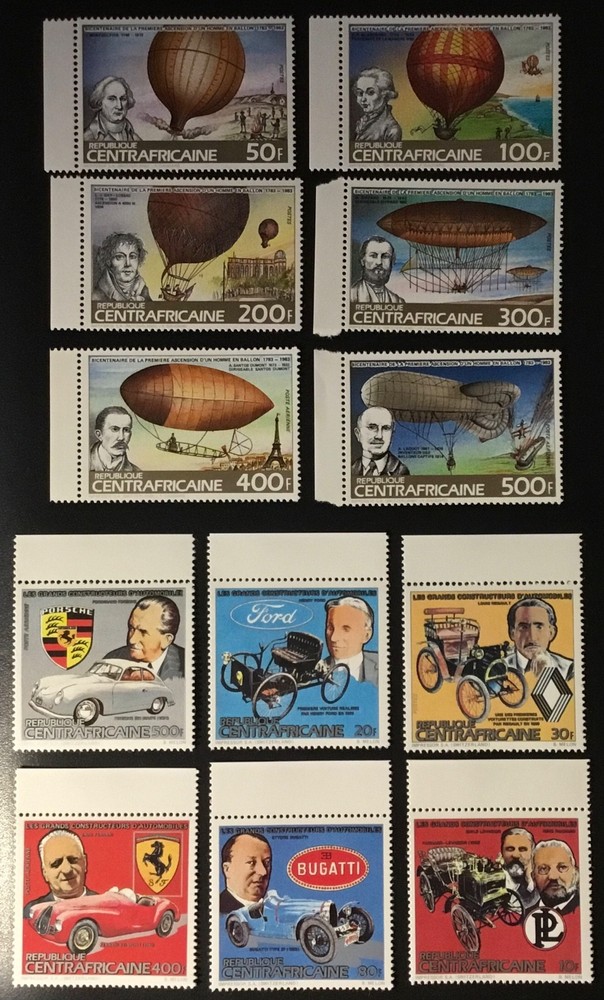 Central African Republic - 2 sets MNH - 053