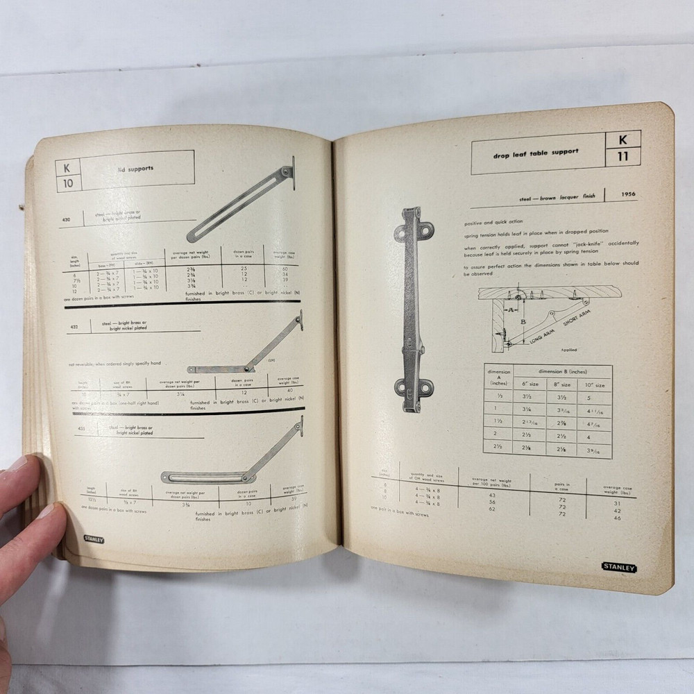 1950's Stanley Hardware Catalog No 71
