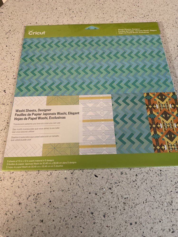 New Cricut Washi Sheets, Designer