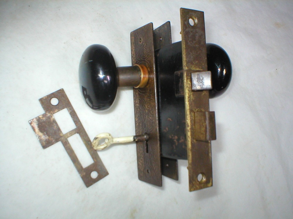 Antique Victorian Era Door Hardware