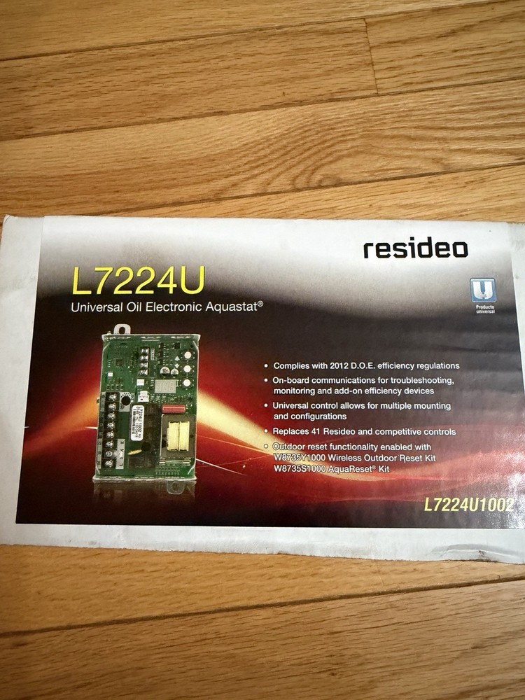 RESIDEO UNIVERSAL OIL ELECTRIC AQUASTAT L7224U