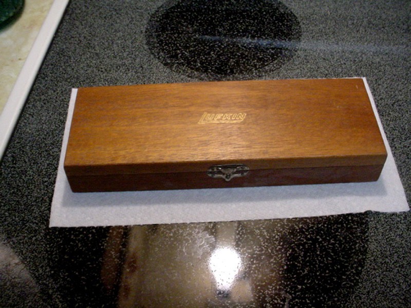 Vintage Empty Wood Lufkin Box