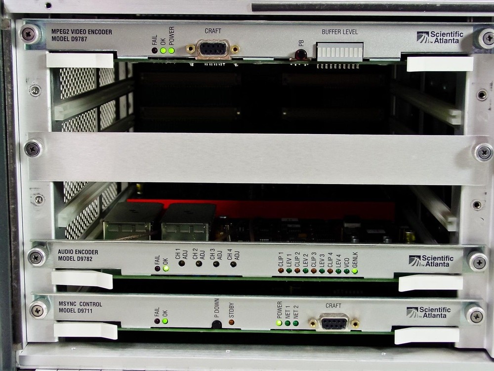 Digital Atlanta D-9110 PowerVu Digital Video Encoder w/MSync and Audio Modules