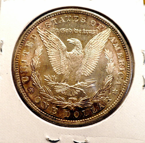 1881-S MORGAN SILVER DOLLAR, GEM++ BU/MS NICE+ NATURAL TONING, SHARP STRIKE C470