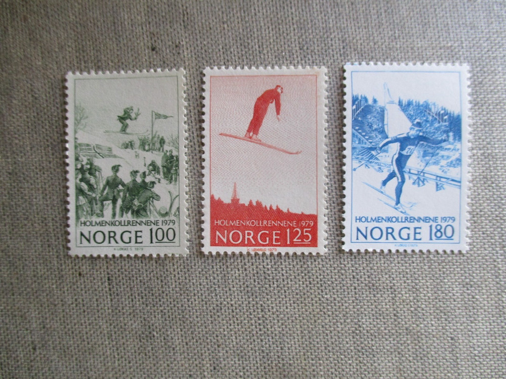 Norway, Scott# 741-743, MNH