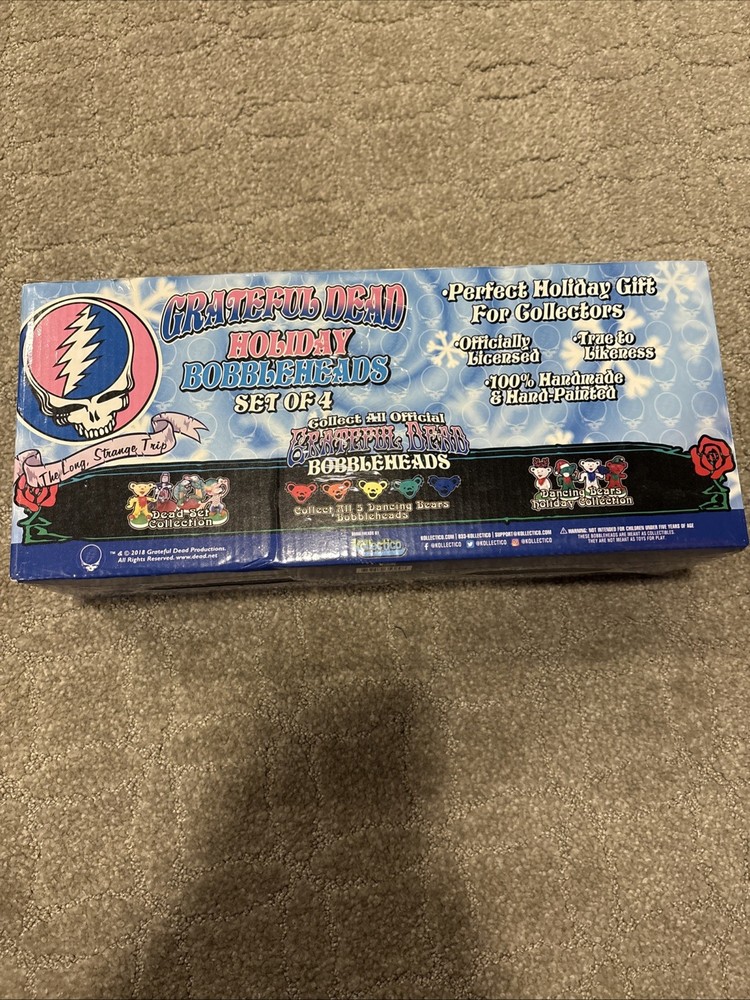 Grateful DEAD Dancing Bear Holiday Set
