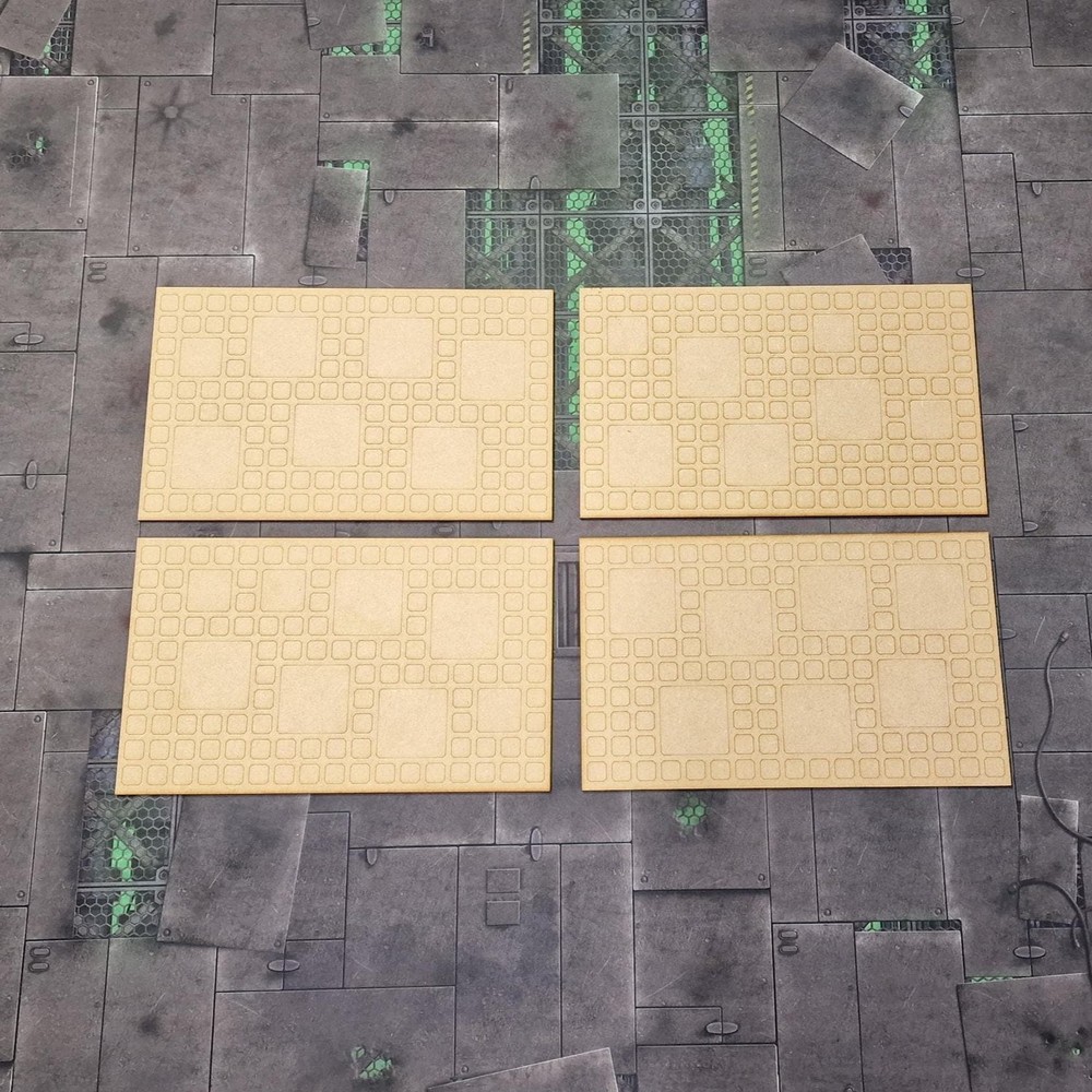 Modular Area Terrain Pack - 11th Edition Compatible - 16 Piece Templates
