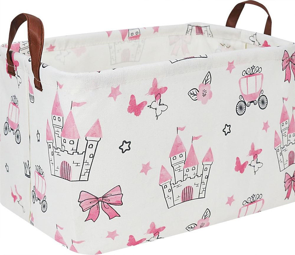 Rectangle Storage Basket with Handles,Collapsible Storage Bin,Books Box,Gift ...