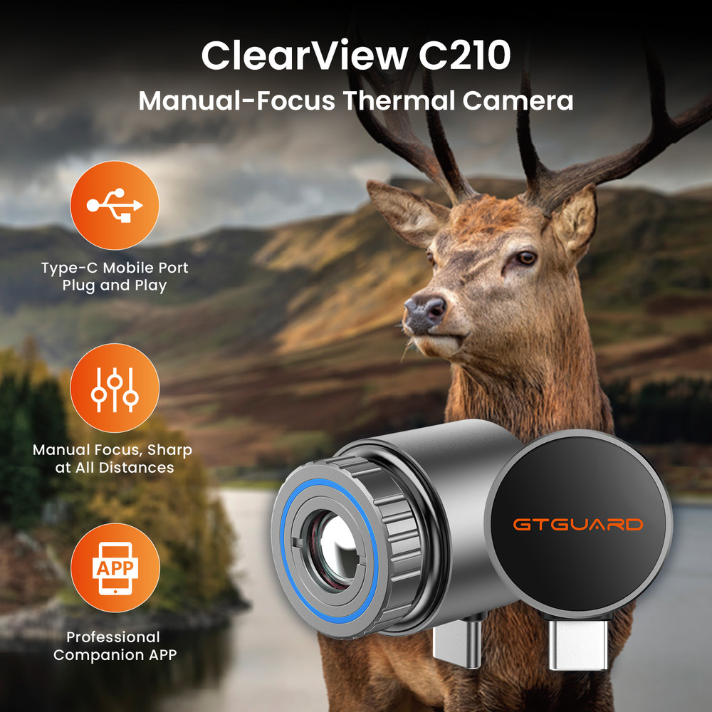 Thermal Imaging for Android AI 512x384 Super-Resolution Infrared Imager Camera