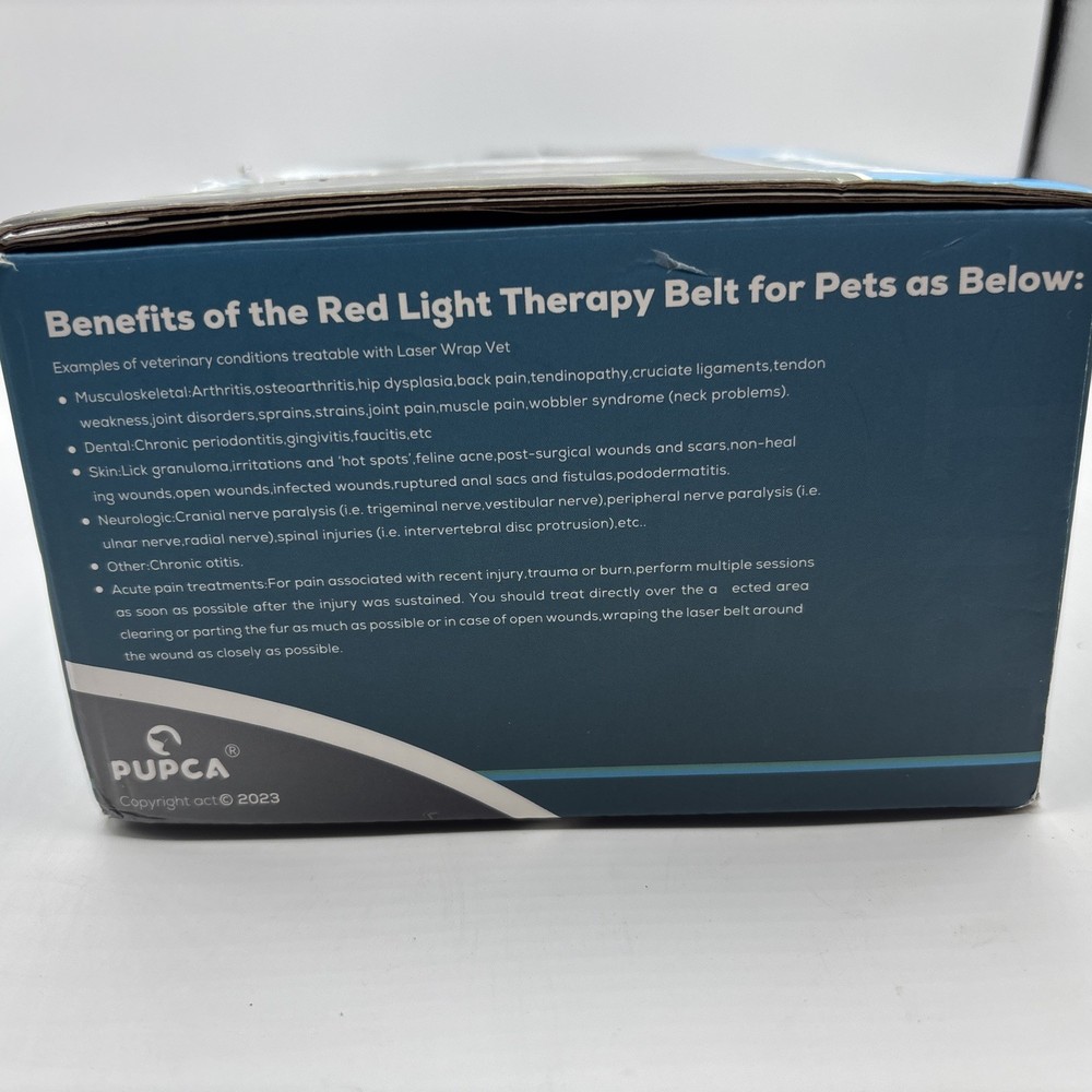 Belt Wrap Device Treating Post Surgical Wounds for Dogs