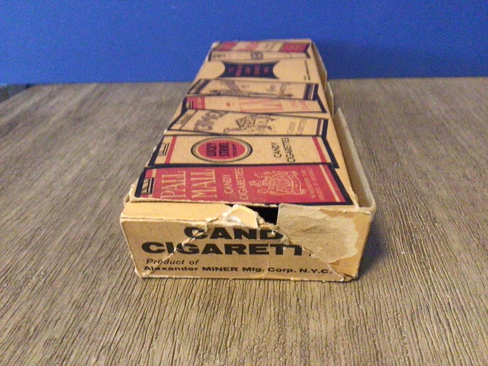 Candy Cigarette Box - Alexander Miner Mfg Corp- Empty