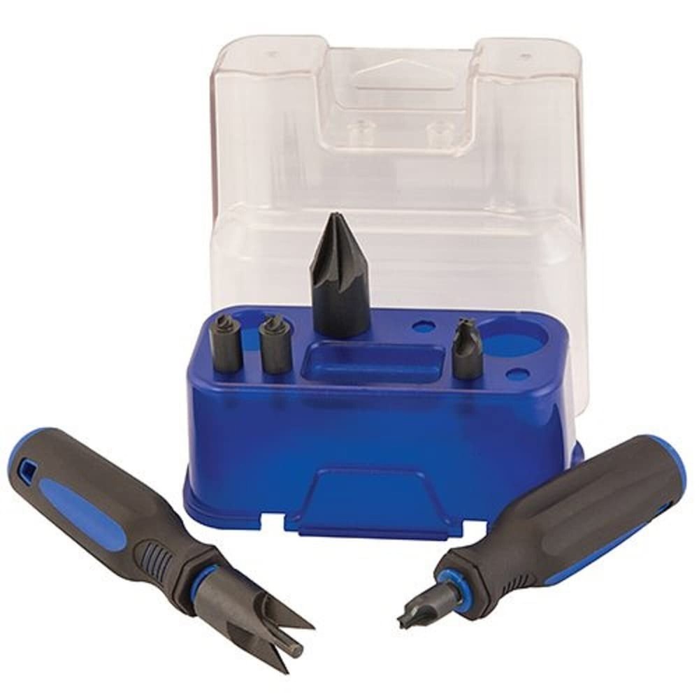 Frankford Arsenal Case Prep Essentials Kit with Chamfer & Deburr Tool Large &...