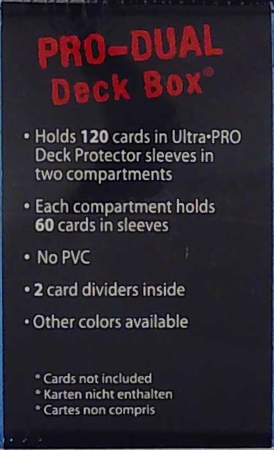 Ultra Pro Dual Small Deck Box 120 – Light Blue ULP 82985