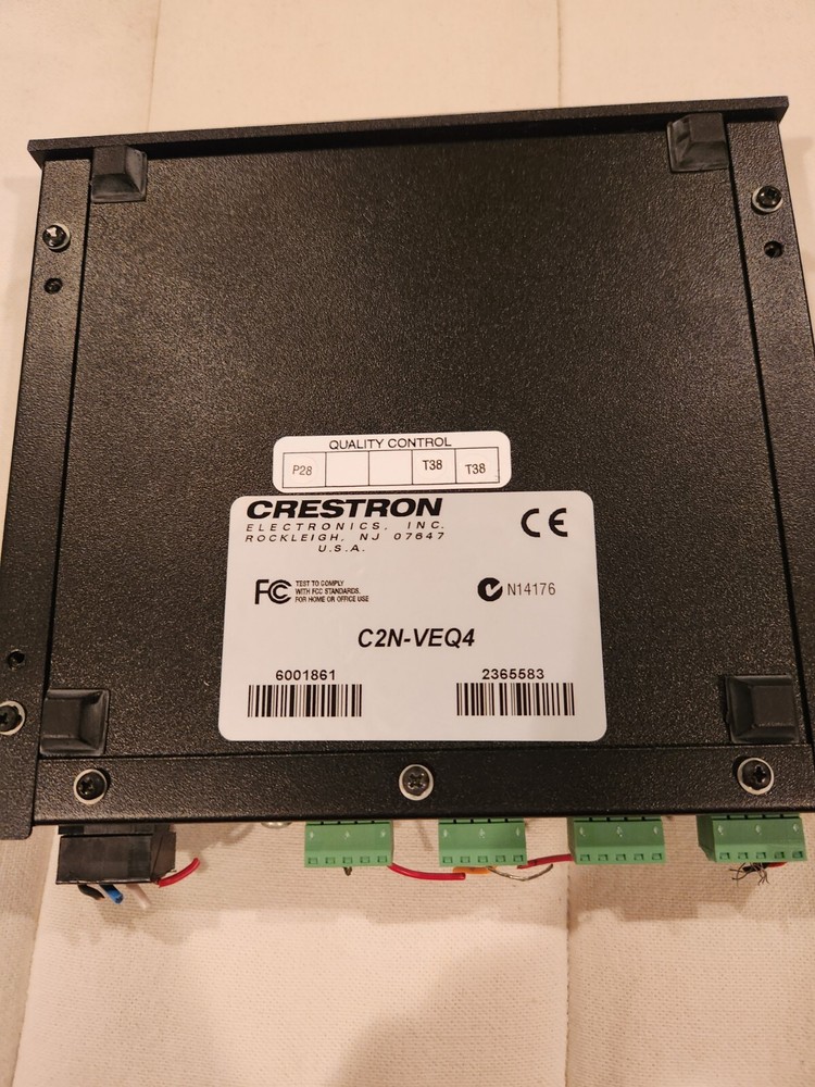 Crestron C2N-VEQ4 4 Channel Volume Equalizer Control - USED