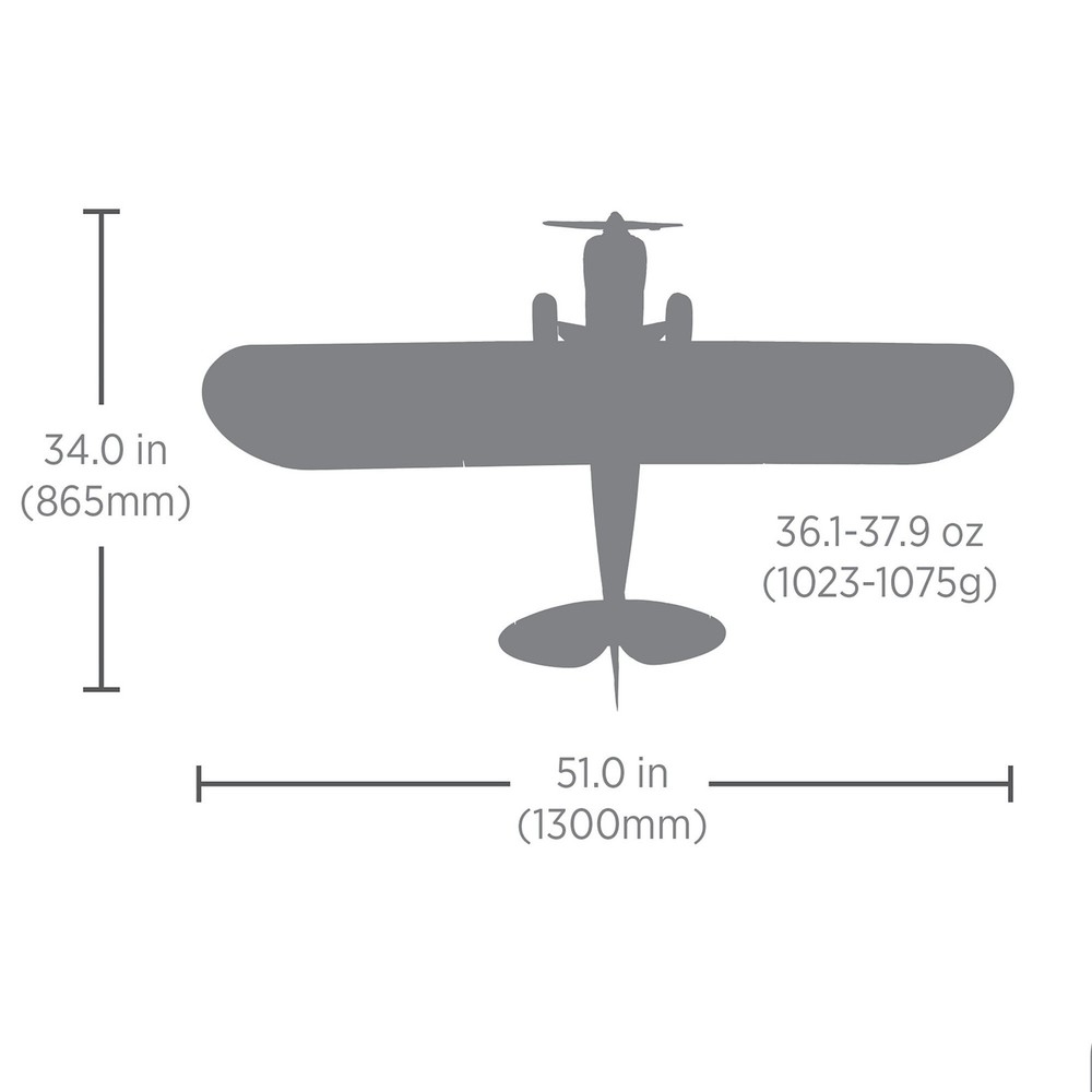 HobbyZone HBZ32001SE Carbon Cub S Cleetus McFarland Spec Ed RTF Basic Airplane