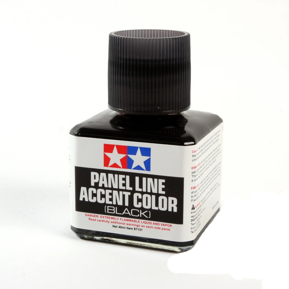 Tamiya 87131 Panel Line Accent Color Black
