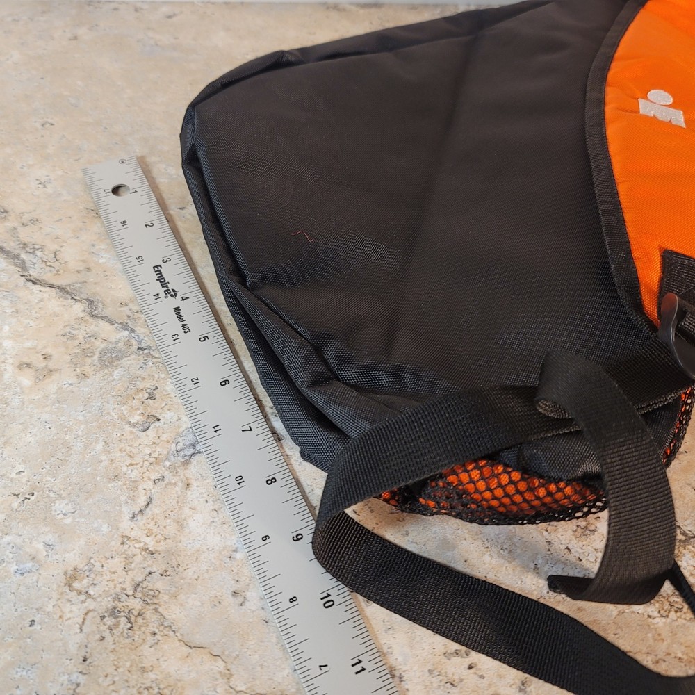 IRONMAN BLACK & ORANGE 70.3 AUSTIN TEXAS SLING BACKPACK