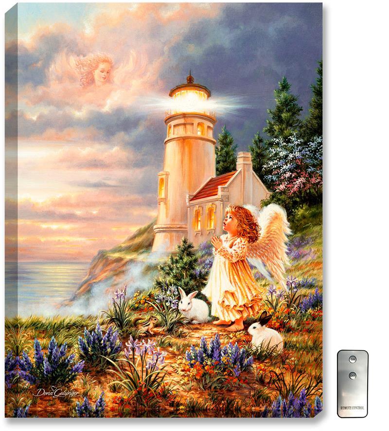 Glow Décor A Little Hope Illuminated Wall Art