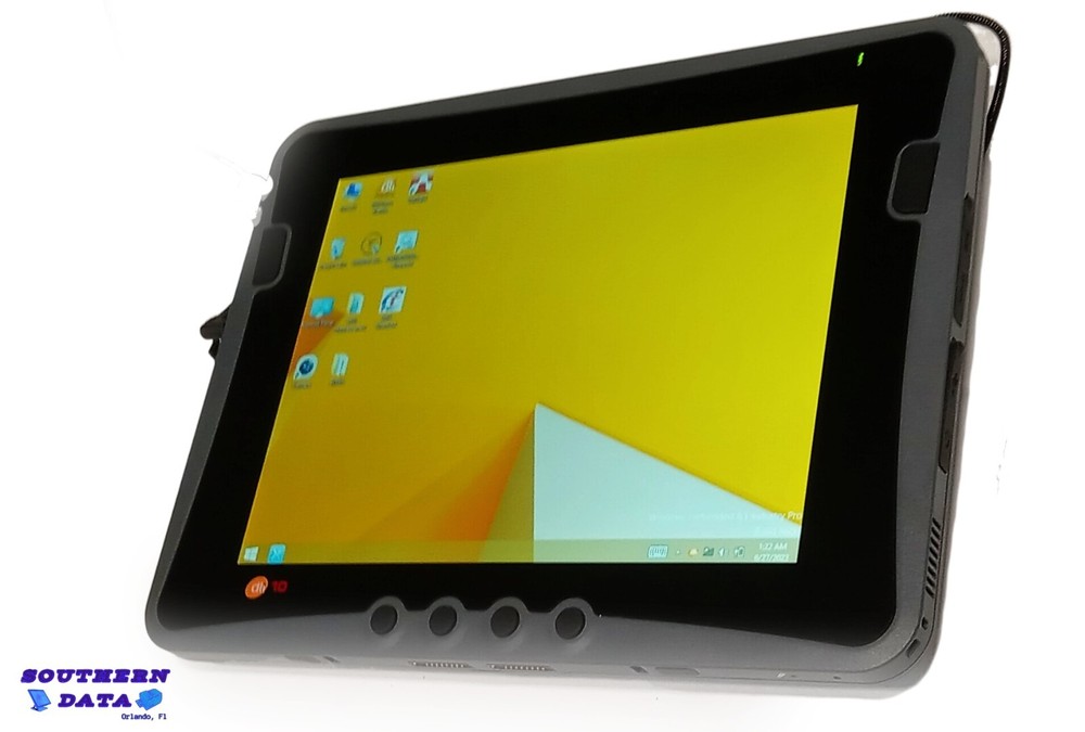 DLI 10 Rugged Mobile Tablet w/DLI10 Tablet Desktop Cradle DLI-DTC-511