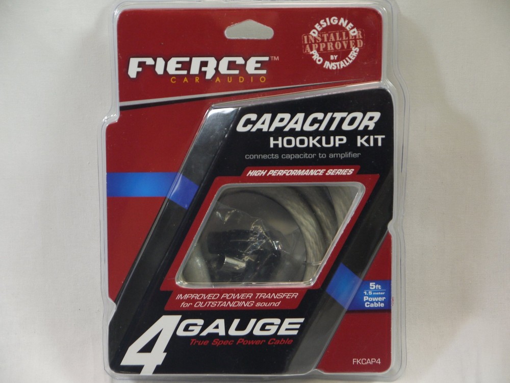 Fierce Audio 4-Gauge Capacitor Hook