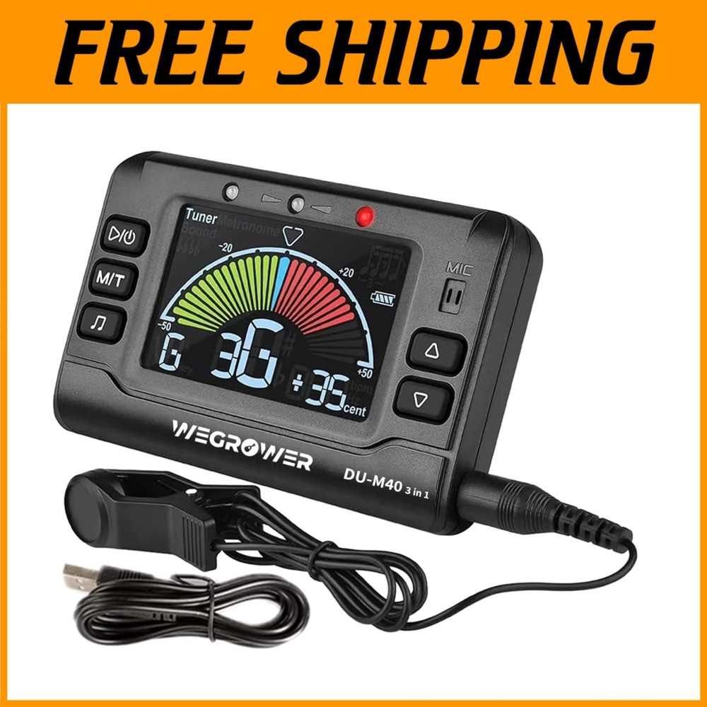 Digital Metronome Tuner Tone Generator for Wind Instruments