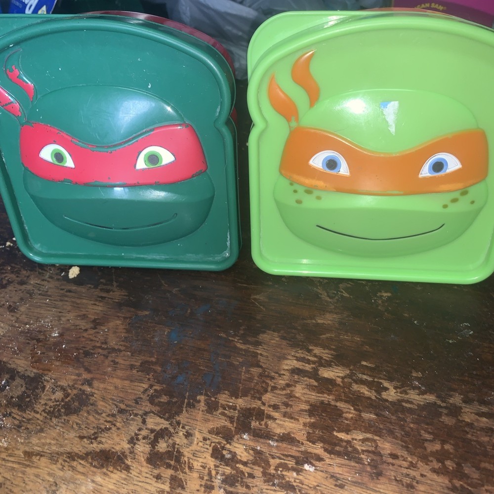 TMNT sandwich containers by EVRI