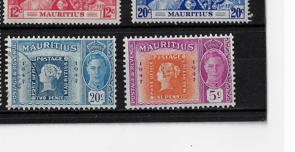 MAURITIUS  Sc# 225 & 227  USED