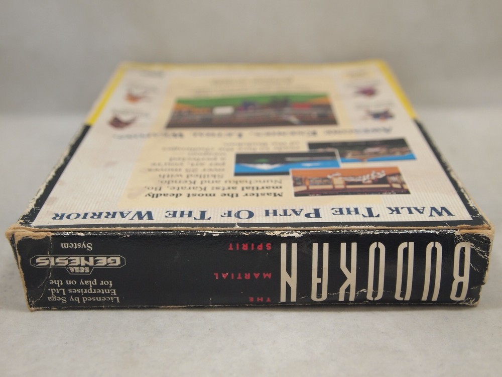 Budokan (SEGA Genesis) Authentic Cardboard BOX ONLY!