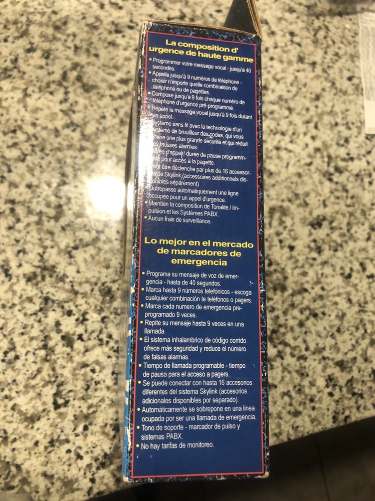Skylink Wireless Security Emergency Dialer, 1-Way (AD-433)