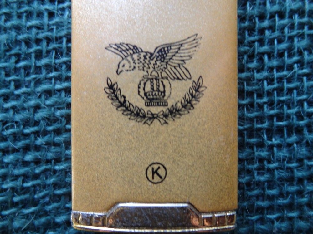 Goldtone American Eagle Butane Lighter