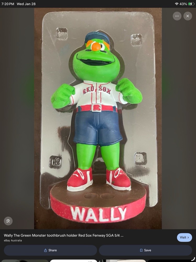 Red Sox Toothbrush Holder