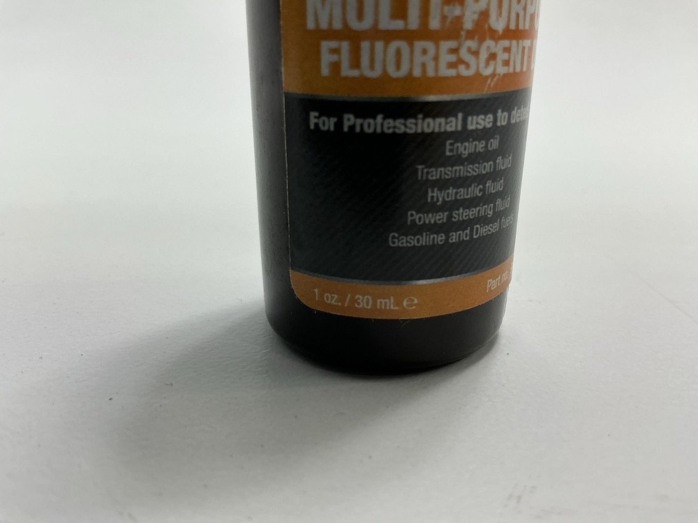 U-VIEW B483206 Multi Purpose Fluorescent Leak Detection Dye Bottle, 1 Oz