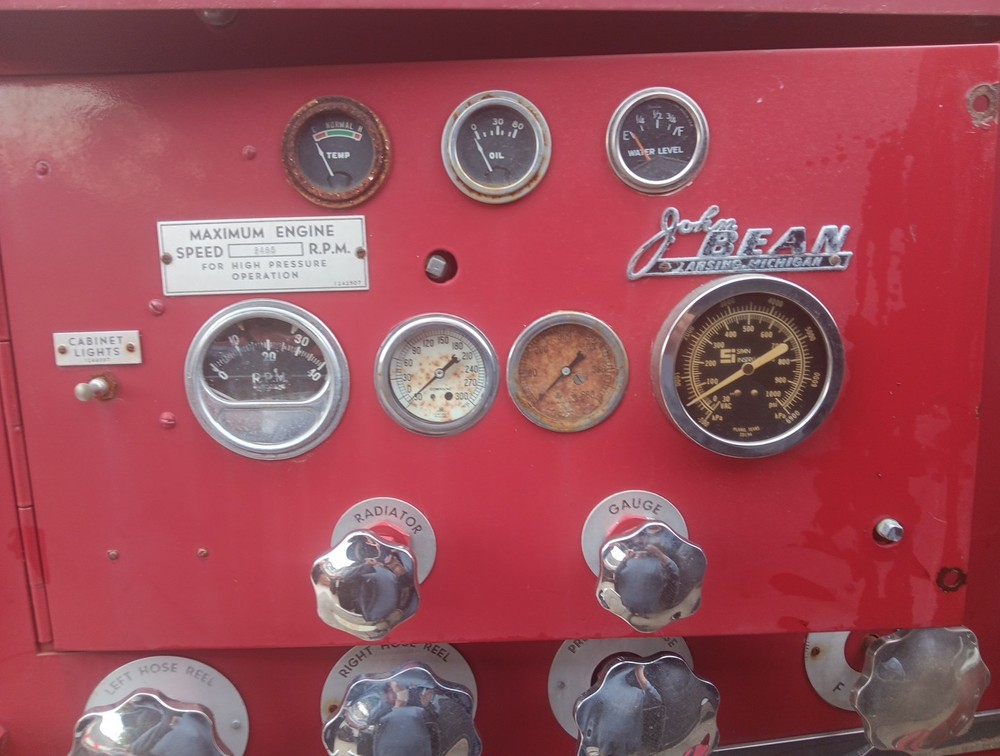 Antique Firefighter Gauges