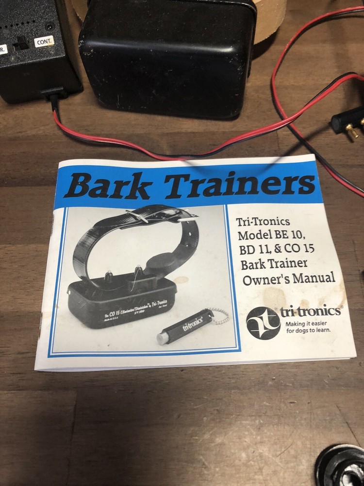 Tri-Tronics BE 10 remote dog bark trainer