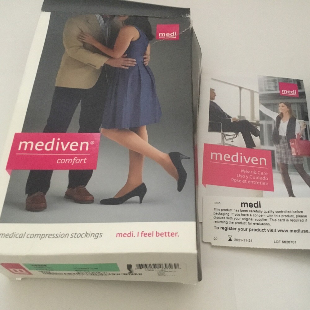 Medivan compression stockings New ebony size VI free ship
