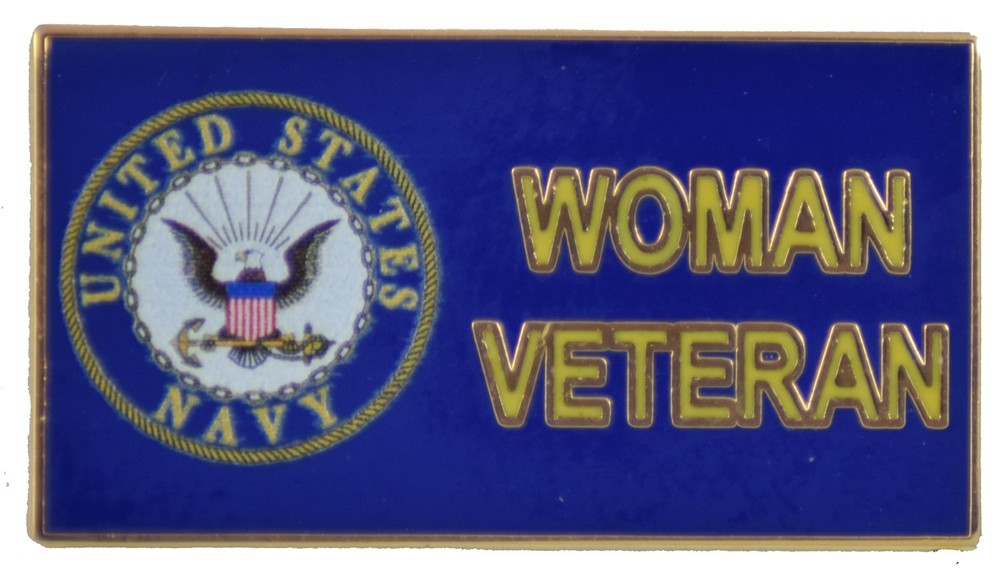 Navy Woman Vet Pin