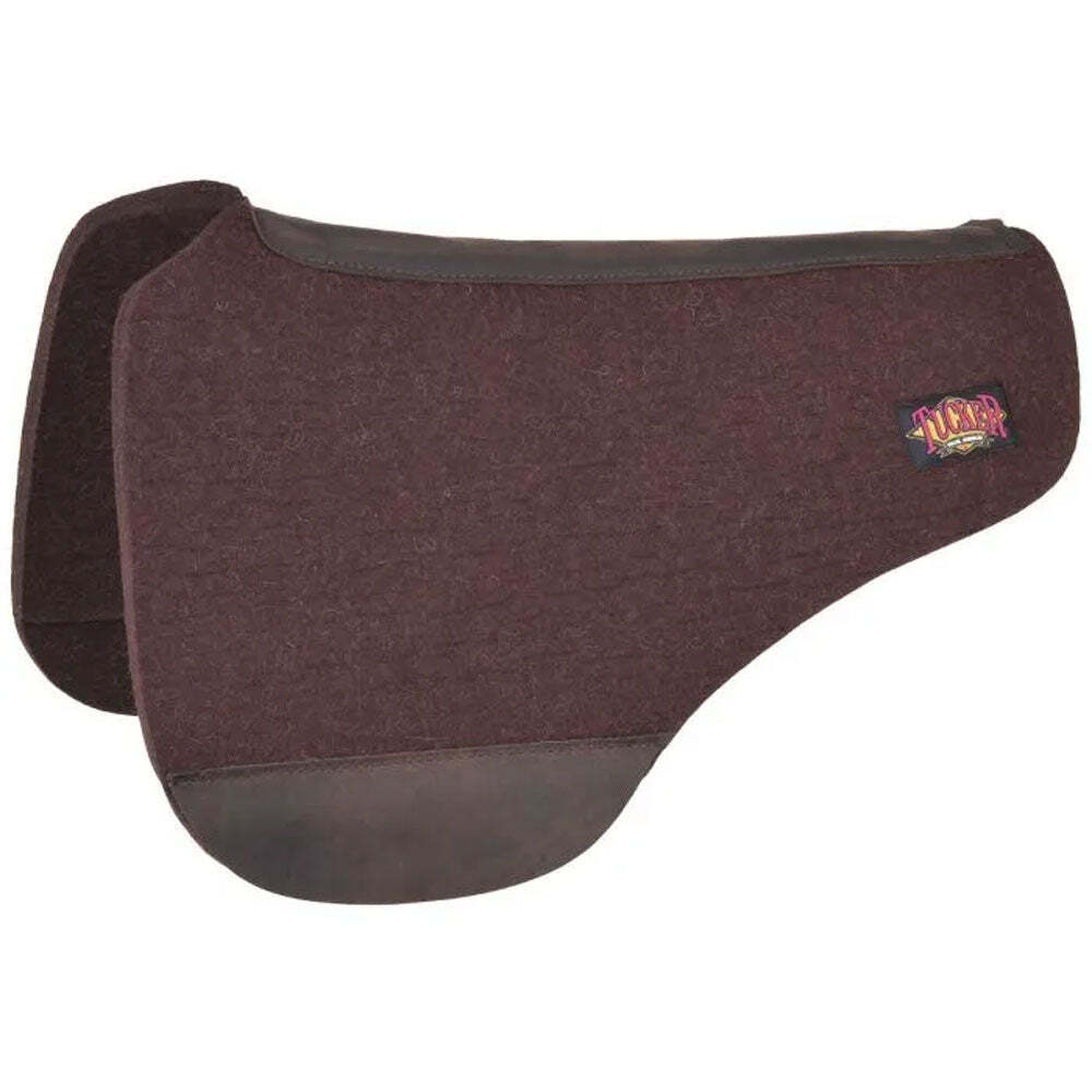 052-GK5-C1W Tucker Apex Round Cutback Wool Trail Saddle Pad NEW