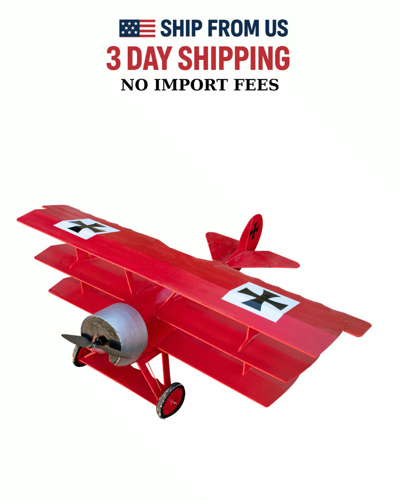 FT Triplane XL RC Airplane Build Kit