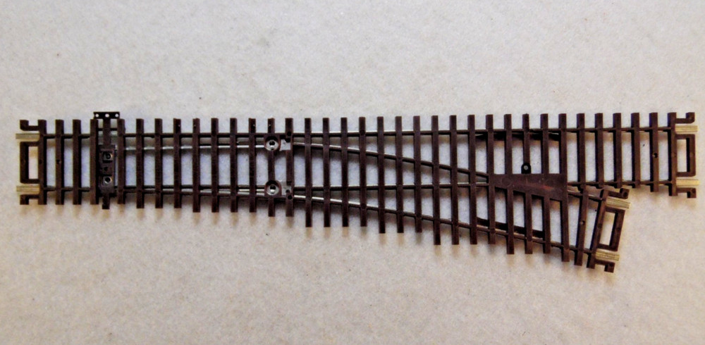 Atlas HO Scale Code 83 Nickle Silver Turnout Track Custom Line Switch Left 9"