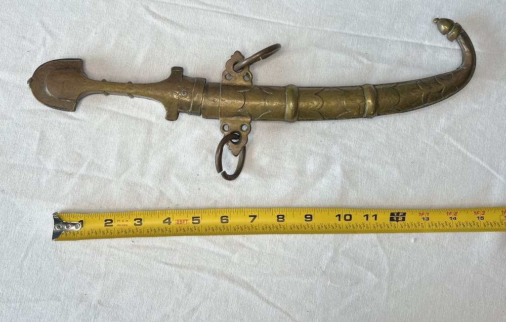 Moroccan Dagger with Ornate Scabbard