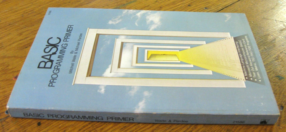 Basic Programming Primer by Mitchell Waite Michael Pardee PB First ed 1982